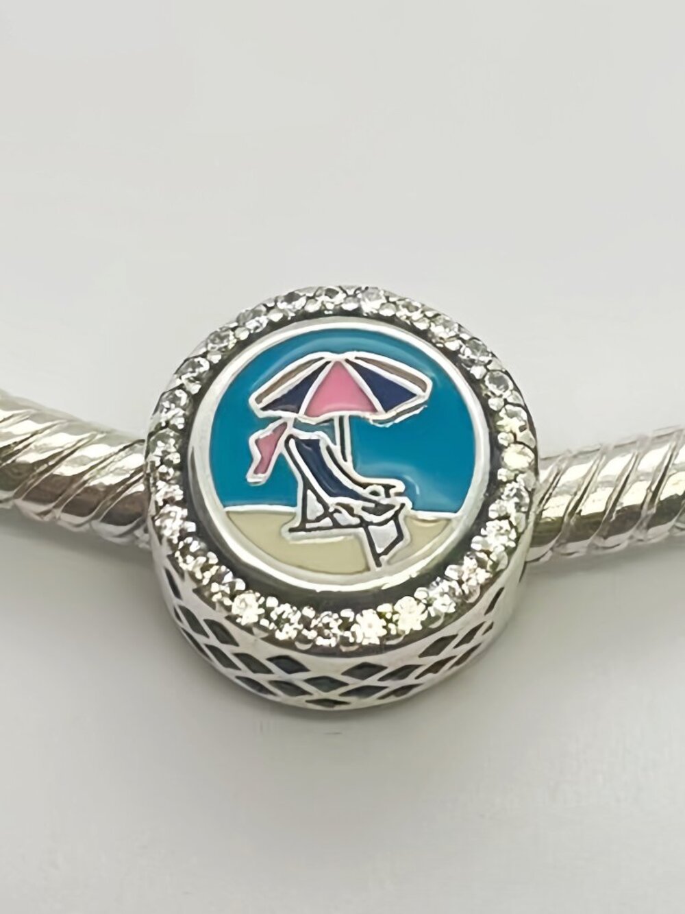 Pandora Sarasota Beach Travel Exclusive Dangle Charm